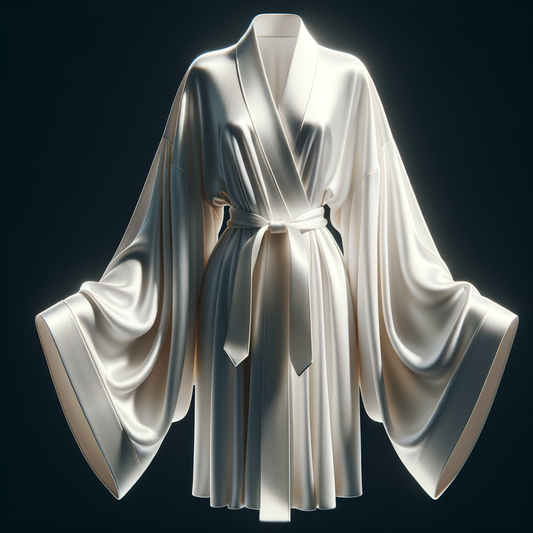 Silk robe